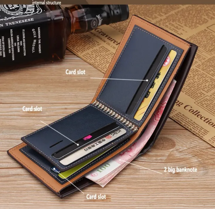 Premium Multicolor Leather Wallet for Men Stylish & Durable Wallet for Every Occasion