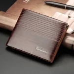 Image ALT Text: Premium Multicolor Leather Wallet for Men Stylish and Durable Wallet for Everyday Use