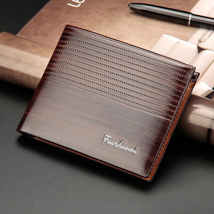 Image ALT Text: Premium Multicolor Leather Wallet for Men Stylish and Durable Wallet for Everyday Use